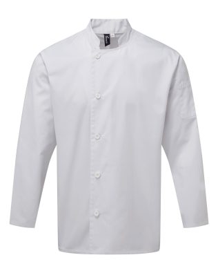 Premier Workwear Chef’s essential long sleeve jacket C3-PR901-3XL-4XL