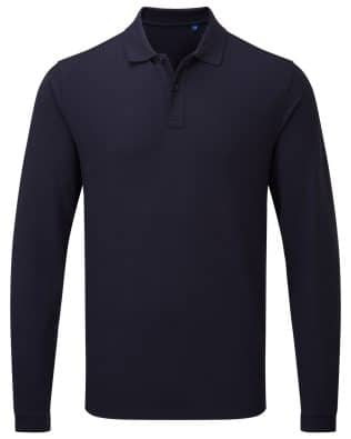 Premier Workwear ‘Essential’ unisex long sleeve workwear polo shirt C3-PR997