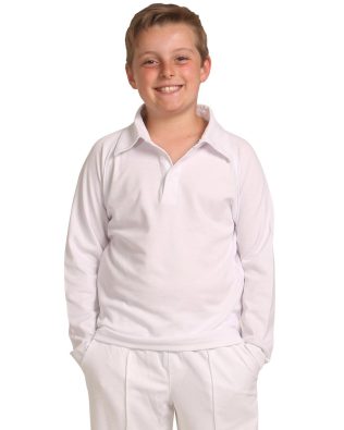 Shiny Kid’s L/S Cricket Polo SH-PS29KL