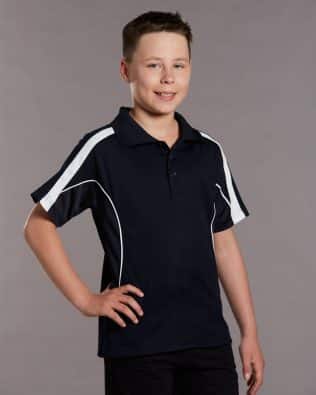 Shiny Kids Legend TrueDry Fashion Short Sleeve Polo SH-PS53K