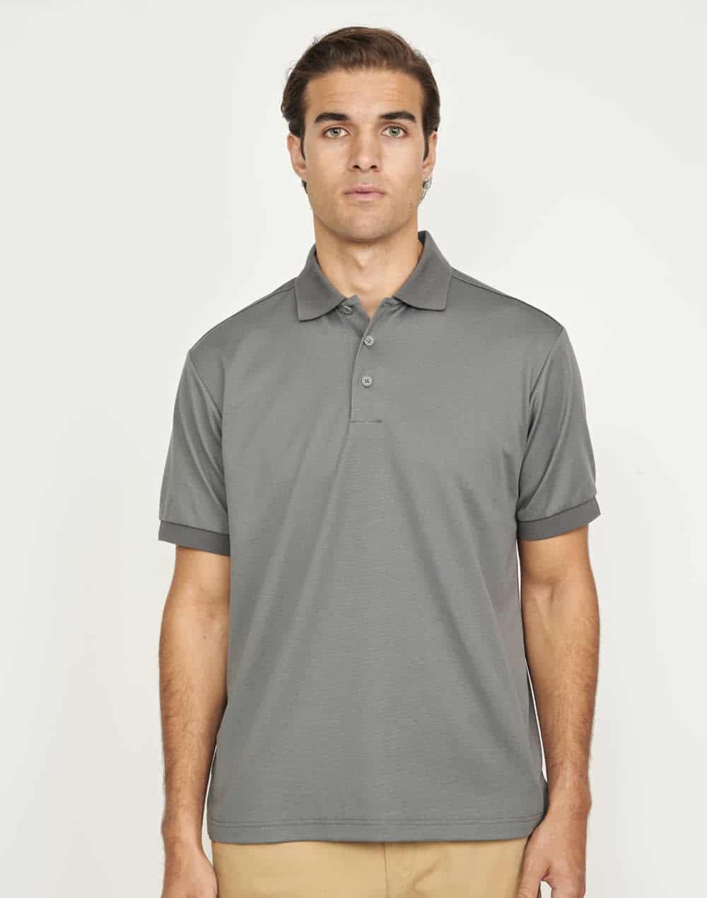 Mens Sustainable Poly/cotton Corporate Ss Polo