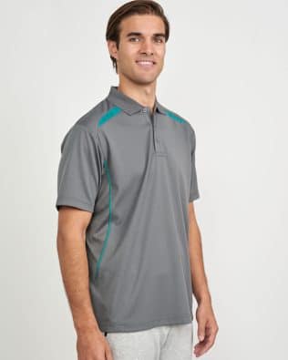 Shiny Men’s Sustainable Poly/Cotton Contrast S/S Polo SH-PS93