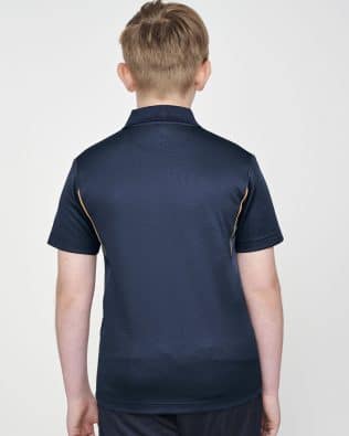Shiny Kids’ Sustainable Poly/Cotton Contrast S/S Polo SH-PS93K