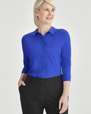 Custom Biz Corporates Womens Dahlia 3/4 Sleeve Blouse FA-RB366LT