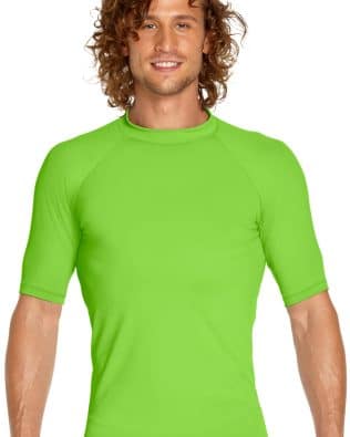 Wet Effect Adult Short Sleeve Rash Guard UPF 50+ C3-RG-100