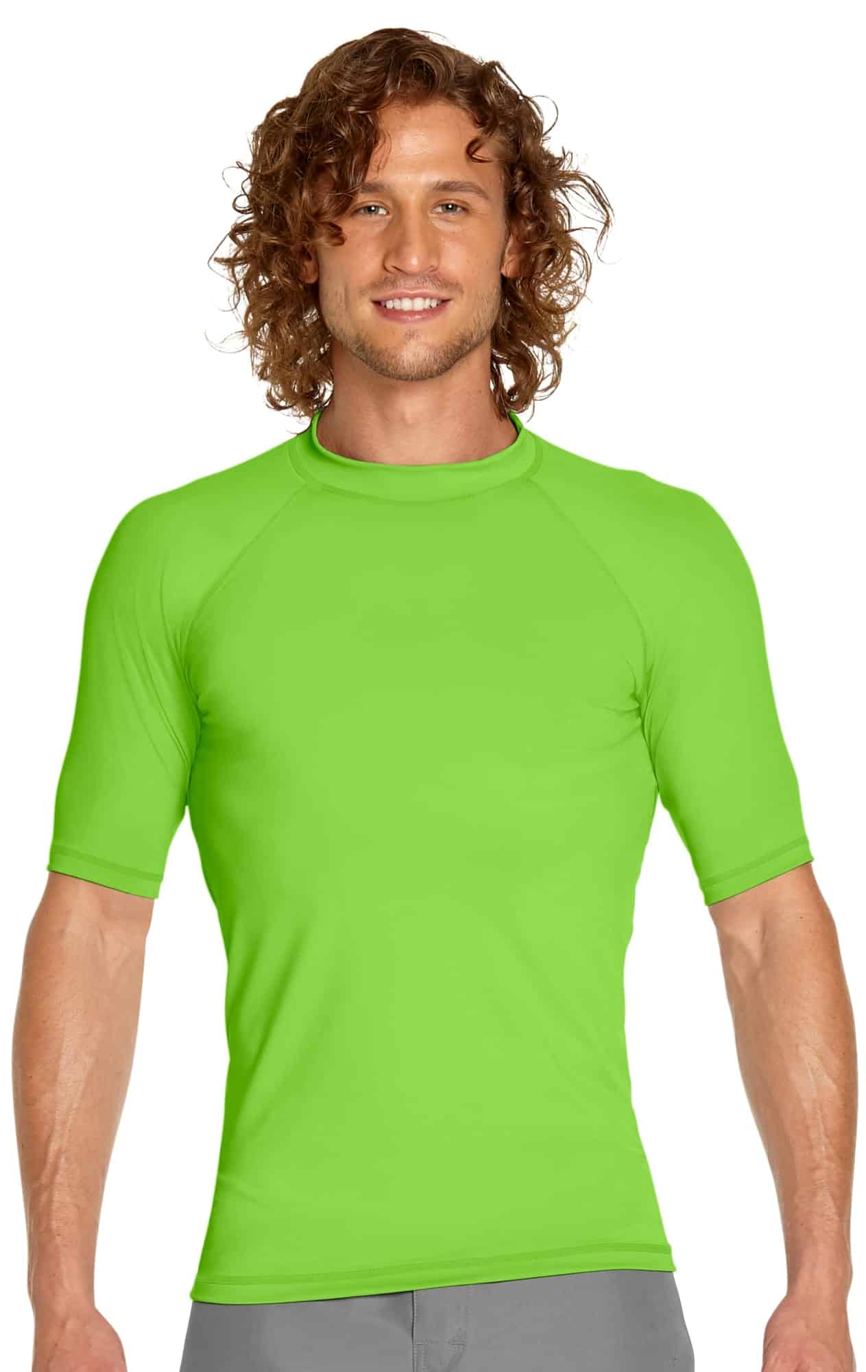 Adult Short Sleeve Rash Guard Upf 50+