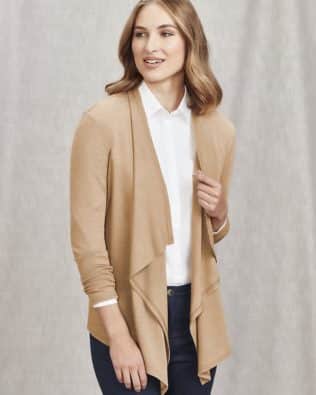Custom Biz Corporates Womens Sofia Waterfall Cardigan FA-RLC267L