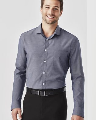Custom Biz Corporates Mens Charlie Classic Fit Long Sleeve Shirt FA-RS968ML