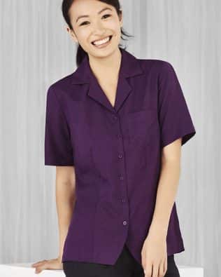 Custom Biz Care Oasis Ladies Plain Overblouse FA-S265LS