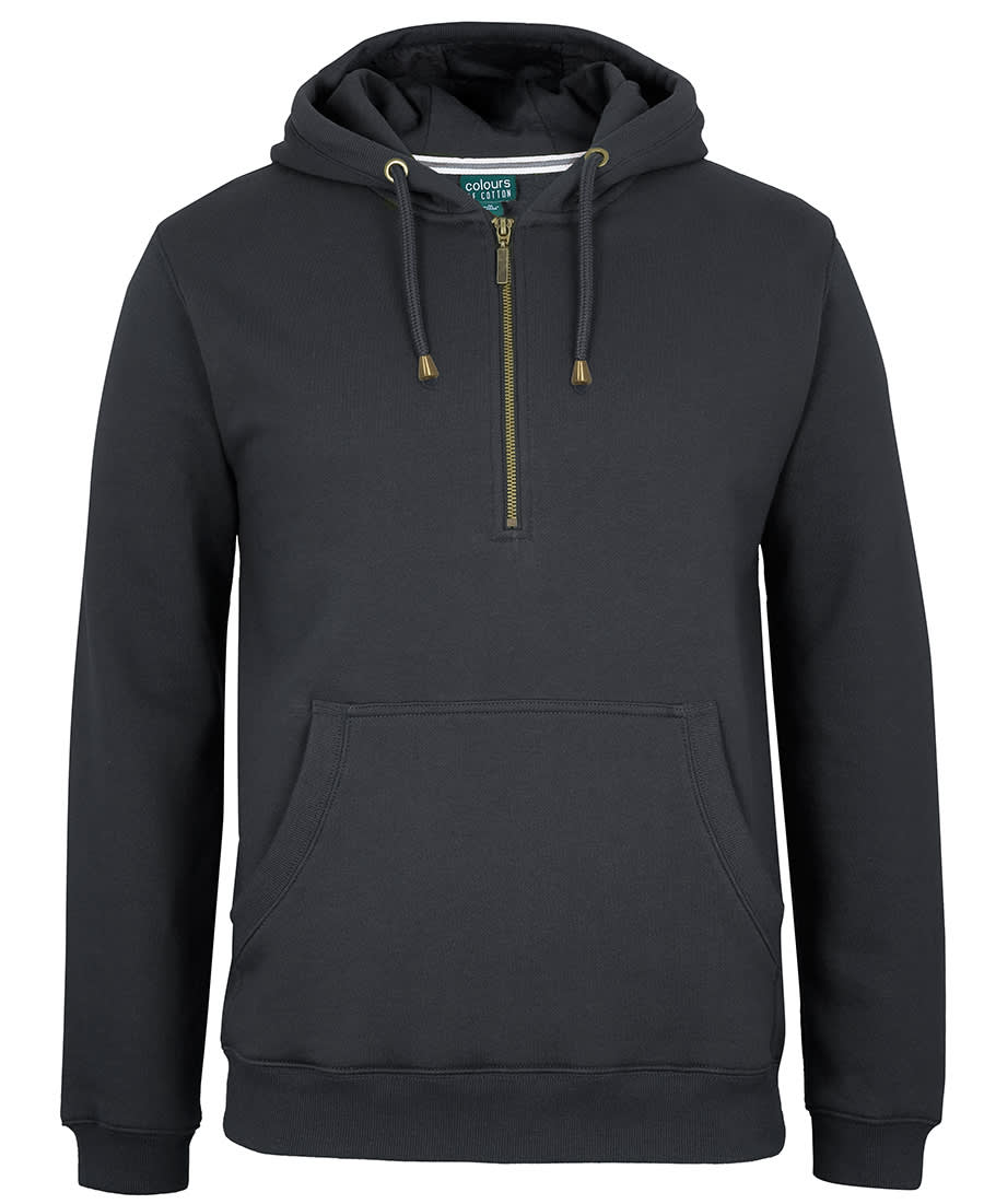 C of C Brass 1/2 Zip Hoodie JB-S3FHZ
