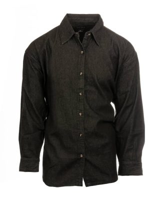 Sierra Pacific Ladies L-S 100% Cotton Denim Shirt C3-S5211-2XL-3XL