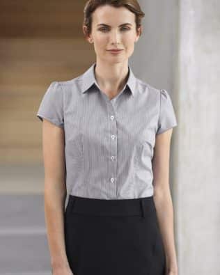 Custom Biz Collection Womens Euro Short Sleeve Shirt FA-S812LS