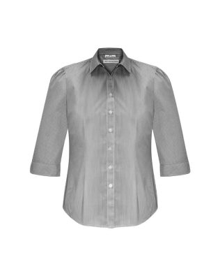 Custom Biz Collection Womens Euro 3/4 Sleeve Shirt FA-S812LT