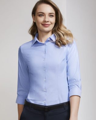 Custom Biz Collection Womens Regent 3/4 Sleeve Shirt FA-S912LT