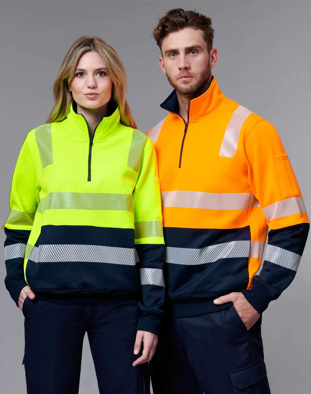 Vic Rail Hi Vis Safety Jumper Unisex