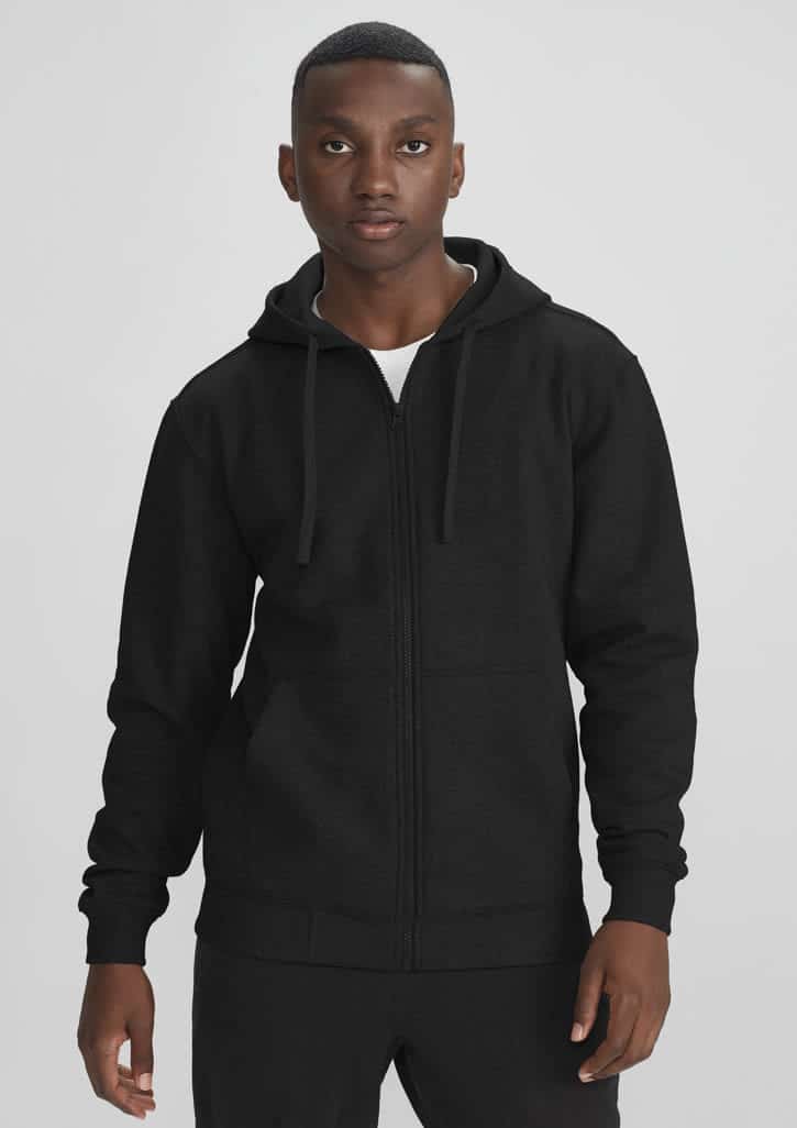 Mens Crew Zip Hoodie