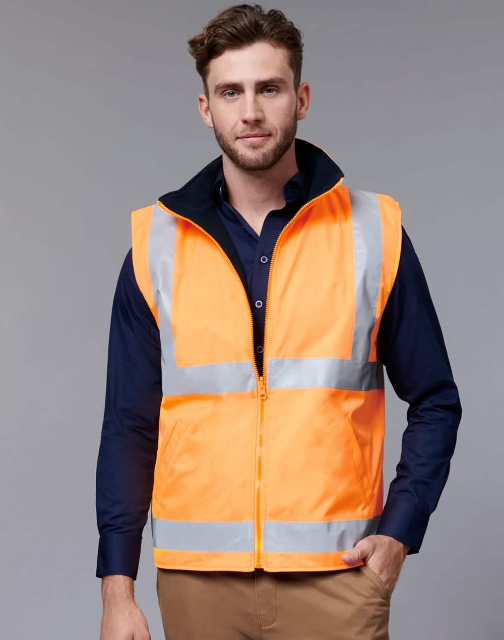 Biomotion VIC Rail Reversible Safety Vest SH-SW76