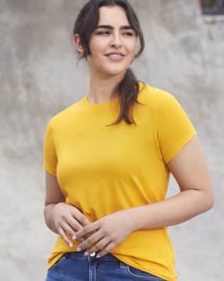 Custom Biz Collection Womens Ice Short Sleeve Tee FA-T10022