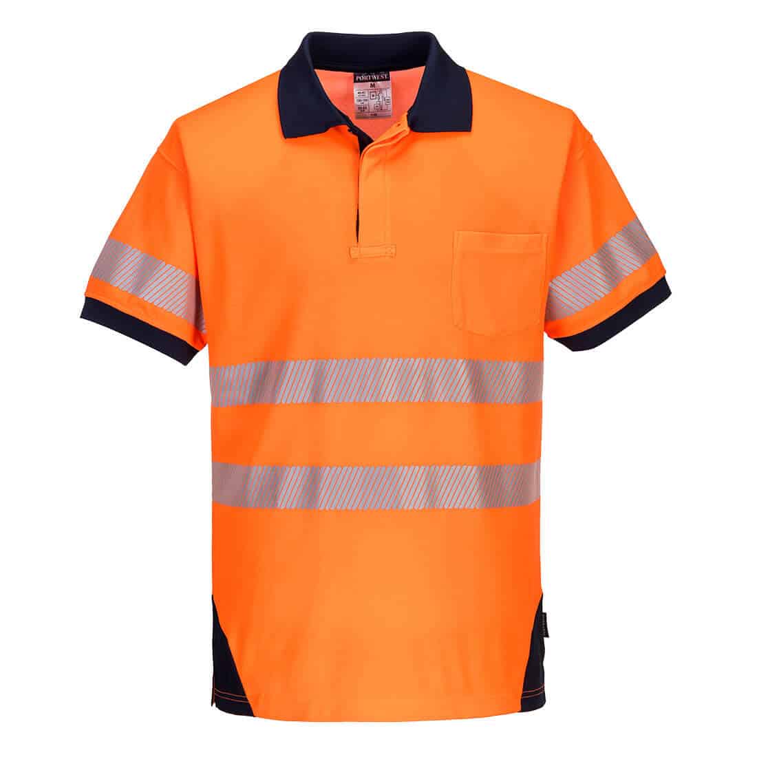 Pw3 Hi-vis Polo Shirt S/s