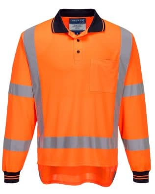 Custom Portwest TTMC-W17 Polo Shirt L/S