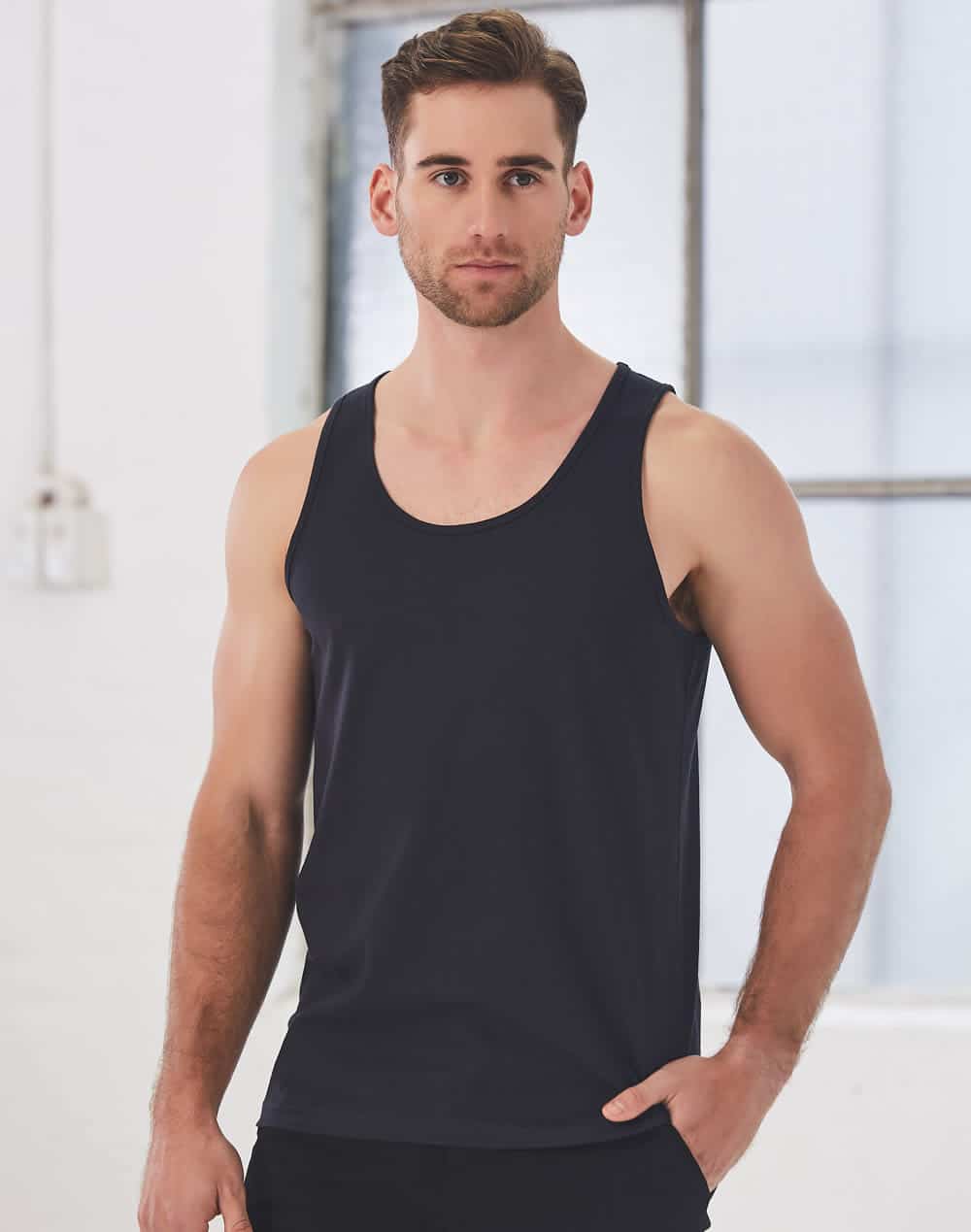 Trainer’s Cotton Singlet Men’s