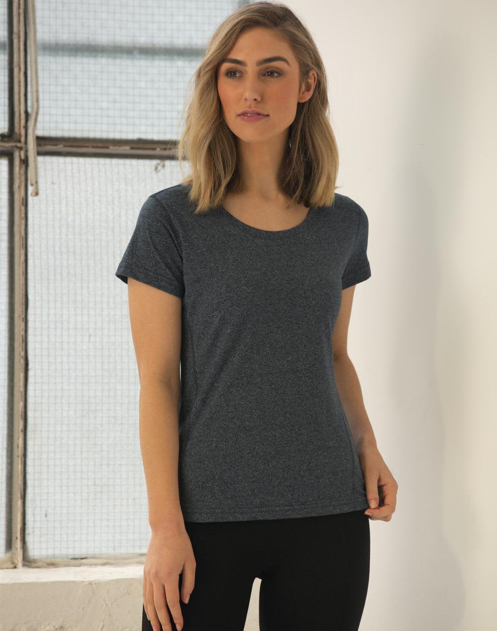 High Performance Heather Tee Ladies