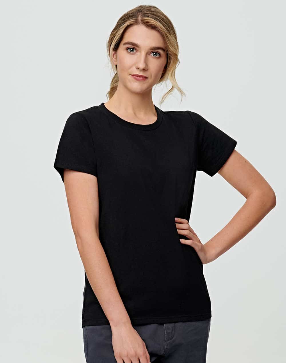 Premium Cotton Tee Shirt Ladies