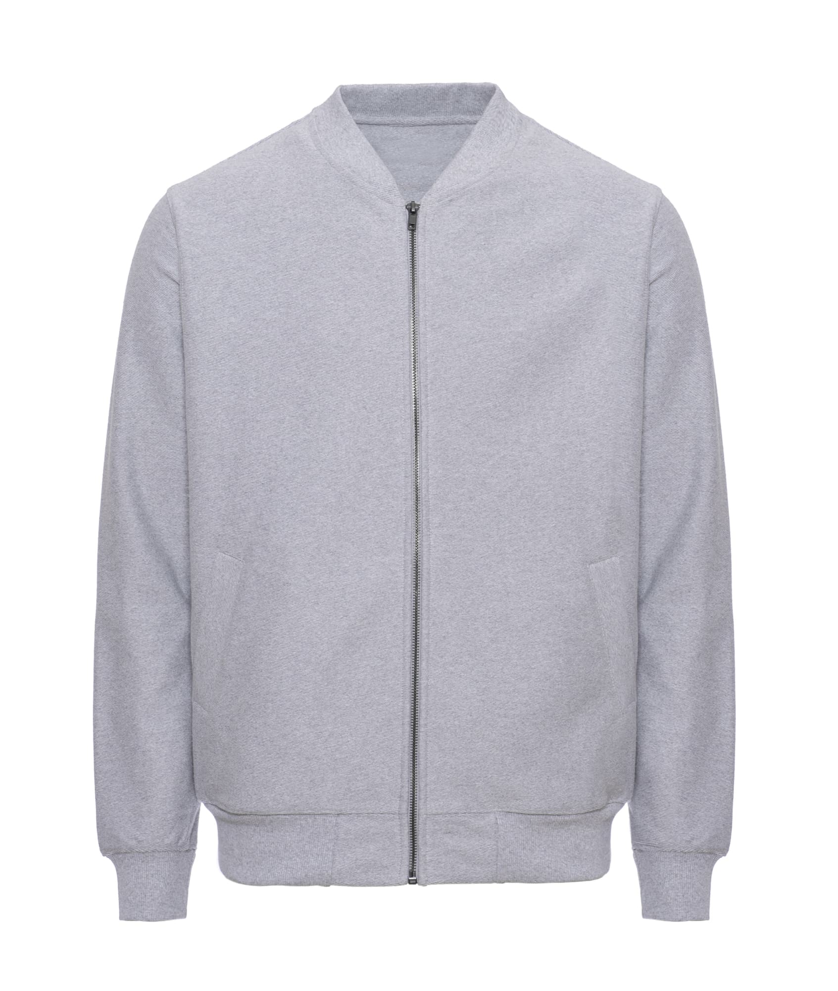 Twill Jersey Zip Jacket