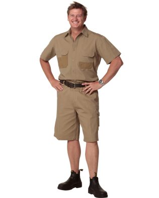 Shiny Heavy Duck Weave Dura-Wear Work Short SH-WP11