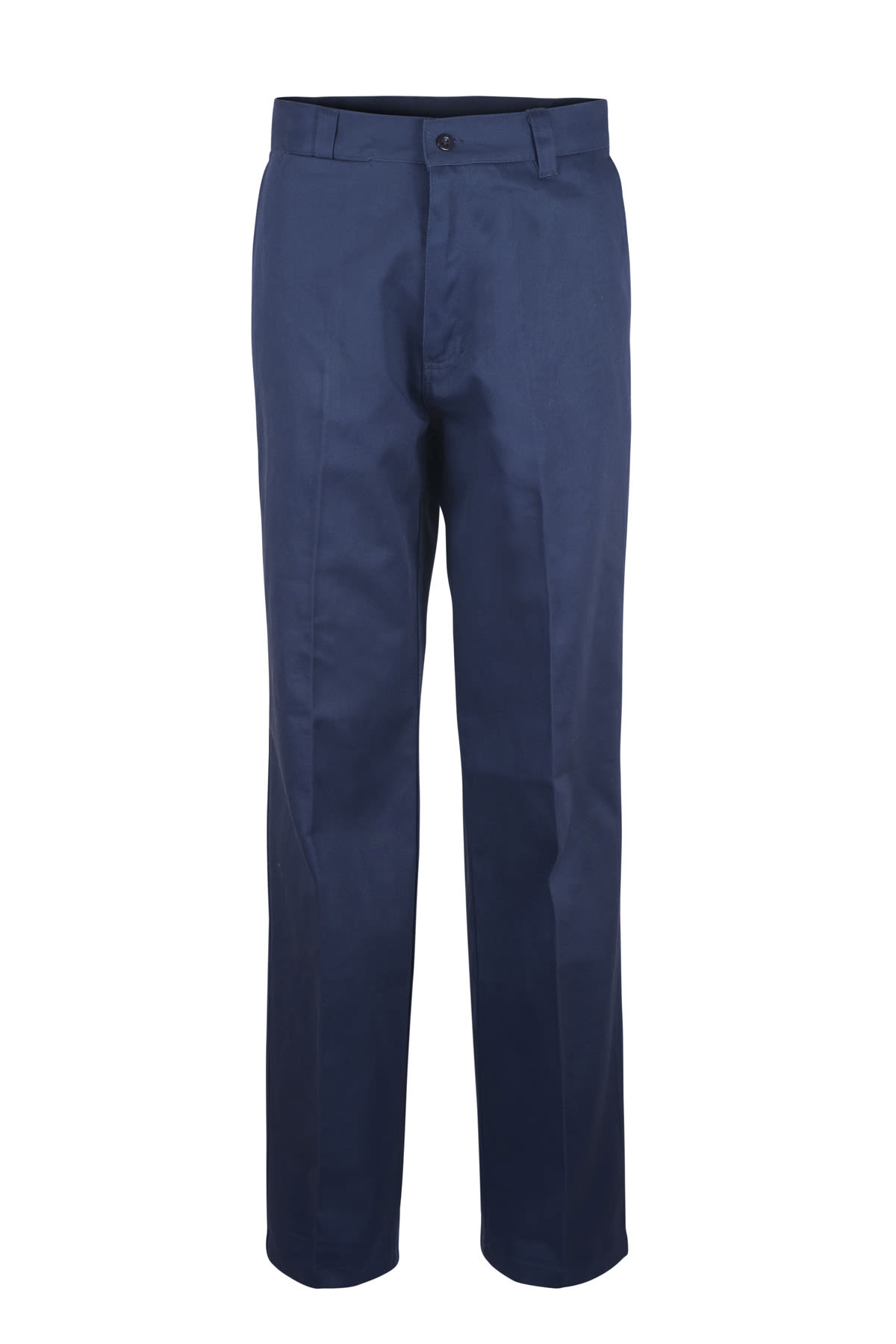 Flat Front Cotton Trouser
