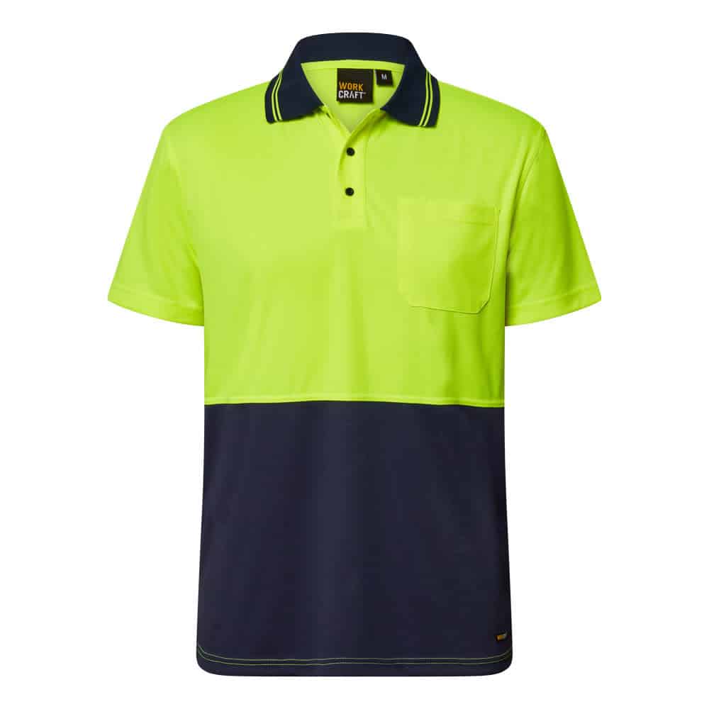 HI VIS LIGHTWEIGHT SS POLO