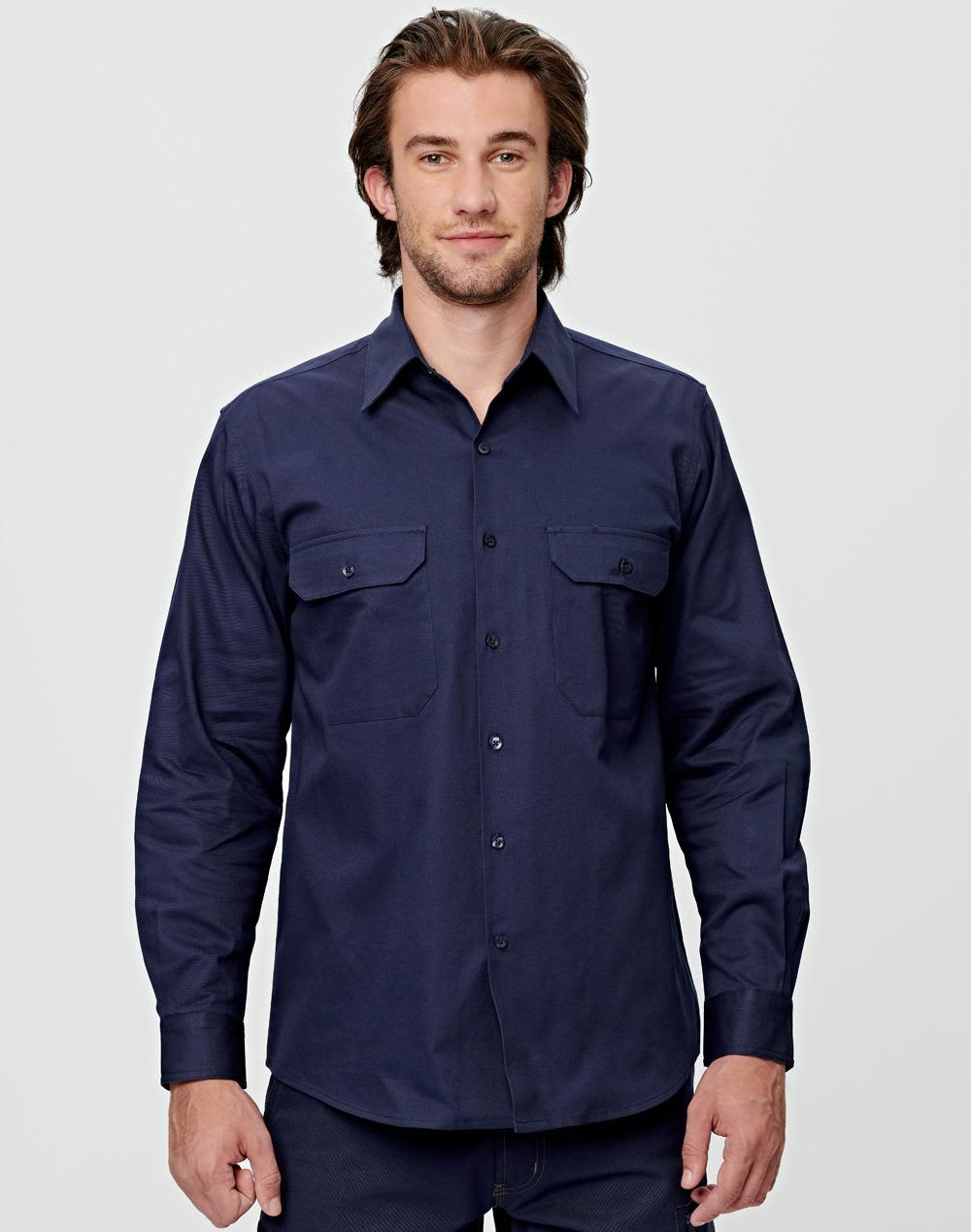 Cotton Drill Work Shirt