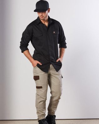 Shiny AIWX Workwear L/S Shirt SH-WT10