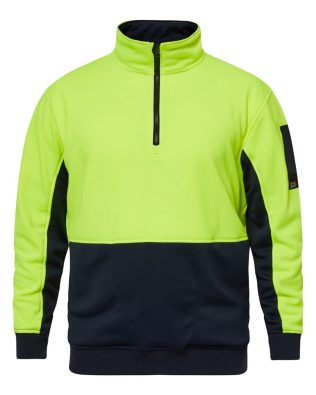 Custom Workcraft HI VIS 1/2 ZIP PULLOVER