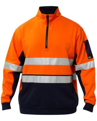 Custom Workcraft HALF ZIP COTTON PULL OVER