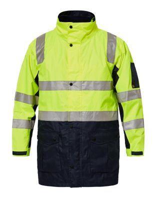 Custom Workcraft TWO TONE 4 IN 1 JACKET W/TAPE
