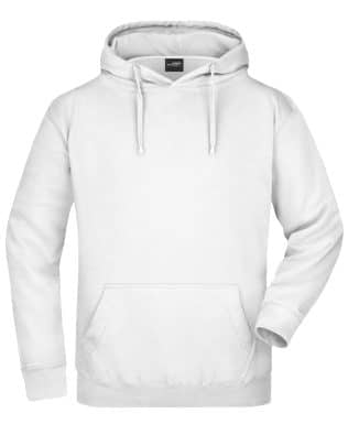 James & Nicholson Hooded Sweat C3-JN047-W