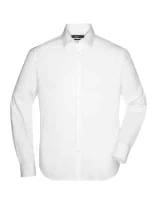 James & Nicholson Men’s Shirt Slim Fit Long C3-JN193