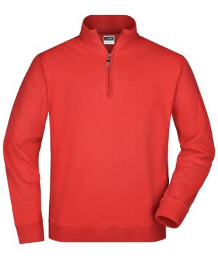 James & Nicholson Round-Neck Zip C3-JN352