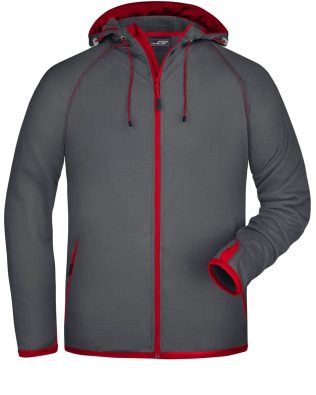 James & Nicholson Men’s Hooded Fleece C3-JN571