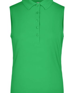 James & Nicholson Ladies’ Active Polo Sleeveless C3-JN575