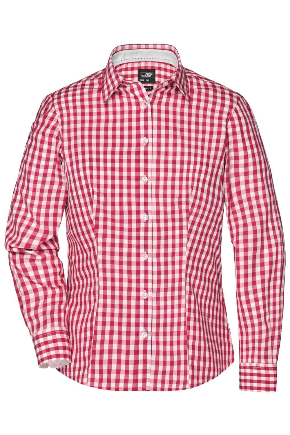 Ladies' Checked Blouse C3-JN616
