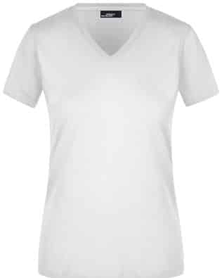 James & Nicholson Ladies’ Slim Fit V-T C3-JN972-W