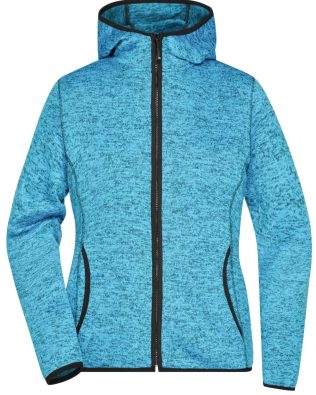 James & Nicholson Ladies’ Knitted Fleece Hoody C3-JN588