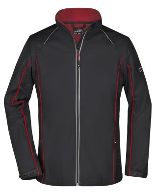 James & Nicholson Ladies’ Zip-Off Softshell Jacket C3-JN1121