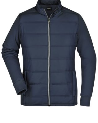 James & Nicholson Ladies’ Hybrid Sweat Jacket C3-JN1123