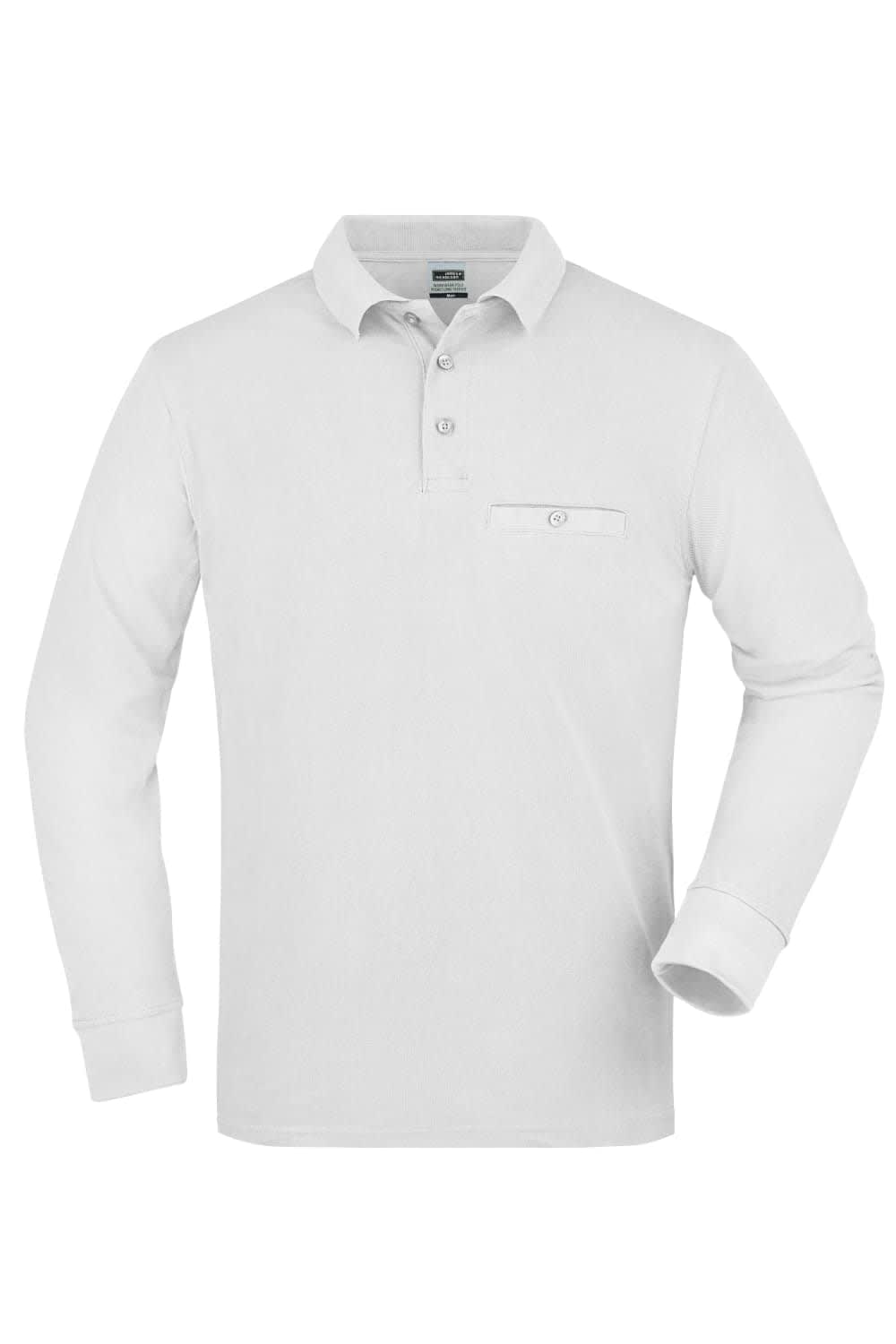 Men's Workwear Polo Pocket Longsleeve