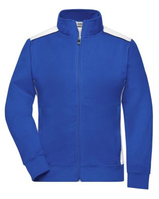 James & Nicholson Ladies’ Workwear Sweat Jacket – Color – C3-JN869