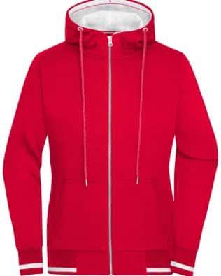 James & Nicholson Ladies’ Club Sweat Jacket C3-JN775