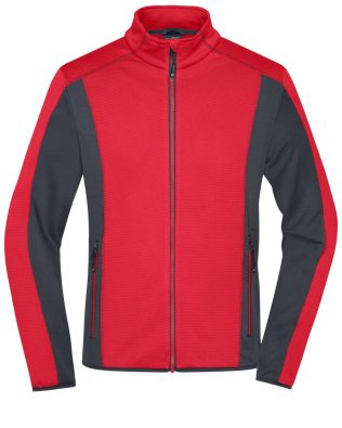 James & Nicholson Men’s Structure Fleece Jacket C3-JN784